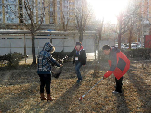 丰台区马家堡街道星河苑社区开展爱我家园,美