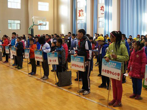 延庆县一中航展尽圆儿童航空梦