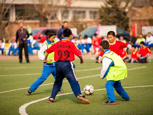 延庆县三校联盟杯校园足球联赛开赛