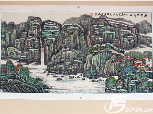 房山区举办丹青雅逸 翰墨和怡老年书画作品展