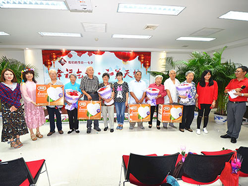 西城区天桥街道举办七夕节公益文化演出活动