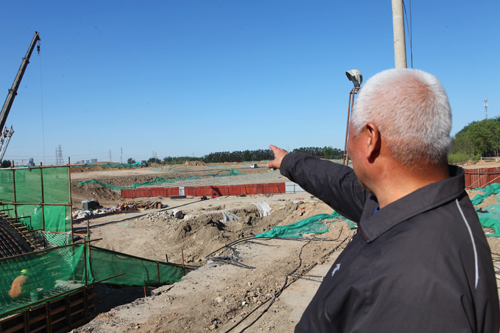 朝阳区豆各庄地区马家湾公园即将竣工