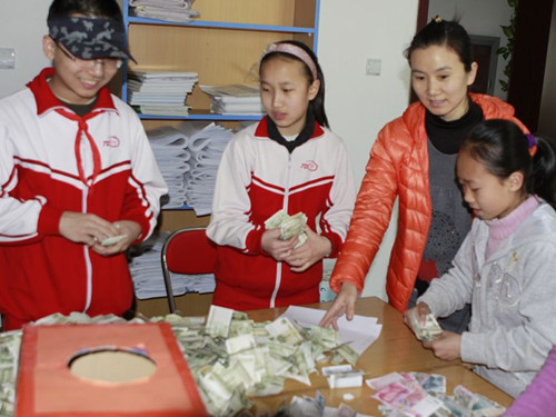 海淀区图强二小连续第7年组织开展华夏绿洲助