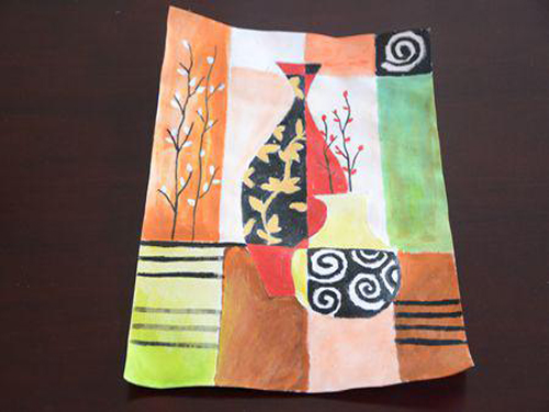 大兴区青云店镇中心幼儿园举办教师基本功绘画