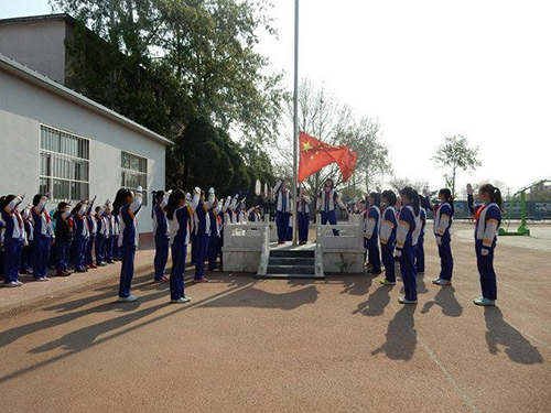 房山区城关小学举行践行社会主义价值观 我是