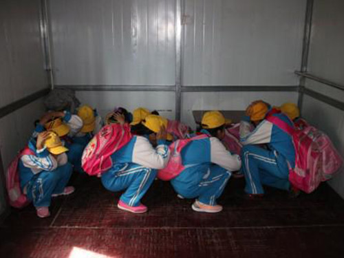 大兴区北臧村镇中心小学走进北京安全自救教育