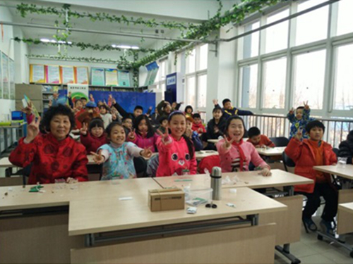 通州区中仓街道星河社区开展欢乐寒假主题活