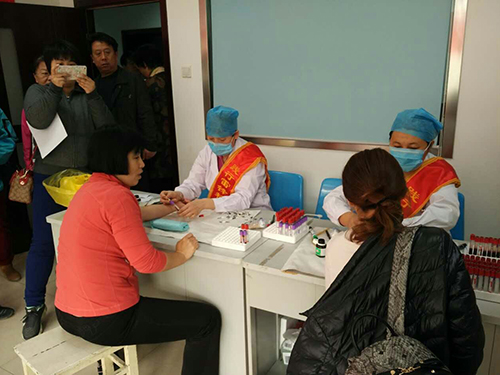 昌平东小口社区卫生服务中心开展学雷锋志愿服