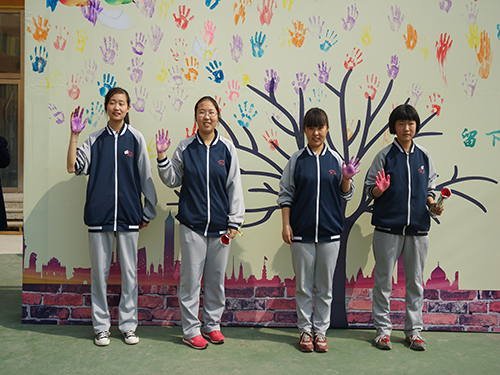 拼搏吧!青春--平谷区北实附中举办初三年级青春