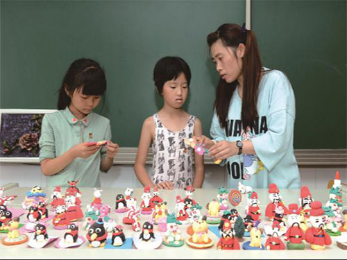 大兴:非遗文化进校园 学生乐做传承人(图)