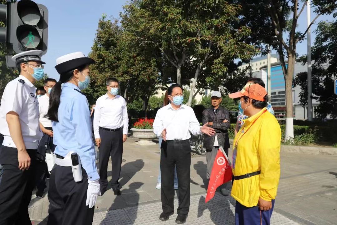 密云区委副书记,区长马新明带队调研密云创城工作