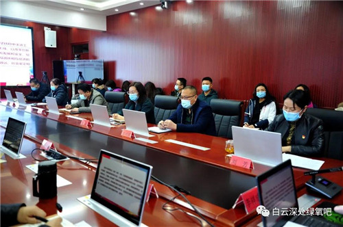 房山区领导到蒲洼乡宣讲十九届五中全会精神