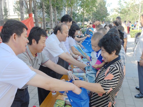 朝阳区民防局开展防震减灾公共安全知识进农村