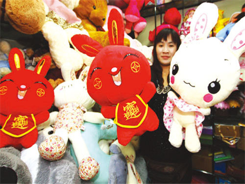 大兴区:兔年未至吉祥兔先成明星国产卡通兔