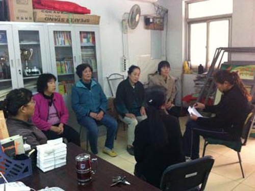 丰台长辛店杜家坎社区妇联开展创建平安家庭