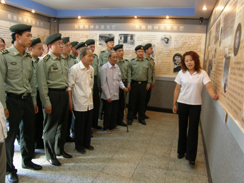 门头沟区光荣院打造爱国主义教育大课堂