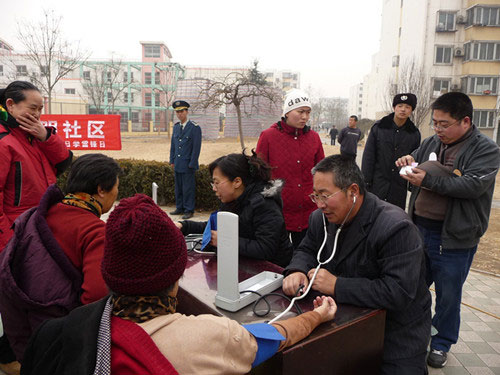 大兴区西红门镇瑞海北区开展践行北京精神,学