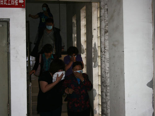 丰台马家堡街道枫竹苑社区地震疏散演练诠释志