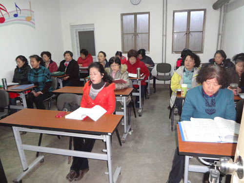 丰台区:社区文体活动丰富老年人生活(图)