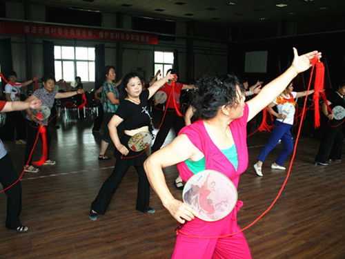 大兴区北臧村镇举办舞蹈培训班