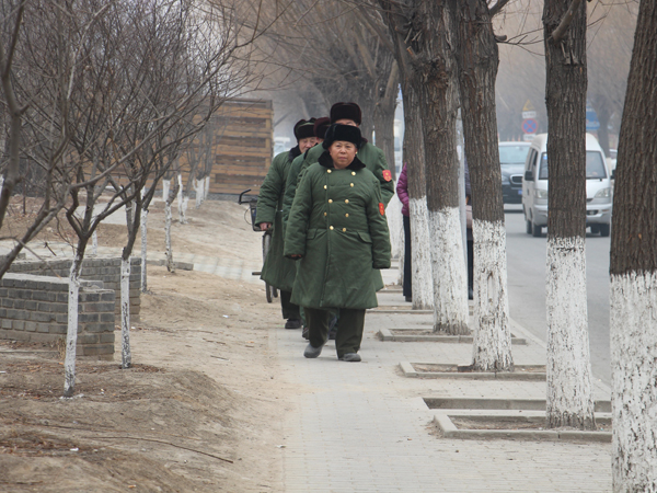 朝阳区:执勤不退伍 志愿老兵守护乡村安宁