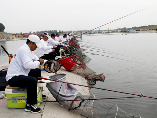 怀柔区杨宋镇鱼世界计春渔具钓鱼联谊赛开赛