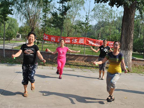 房山区阎村镇举办全民健身日系列主题活动(