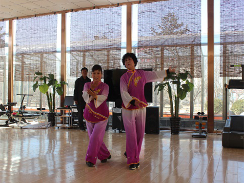 大兴区礼贤镇农家乐艺术团到民族敬老院志愿演