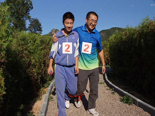 延庆区师生举办教师节植物迷宫挑战赛活动(图