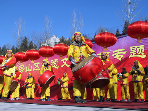 房山区正月里逛庙会精彩依然 非遗展演陪你到