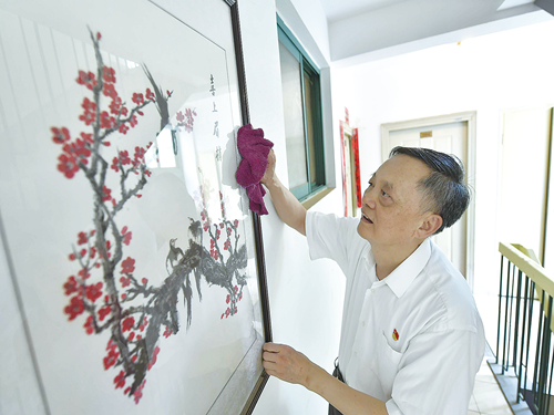 通州区玉桥街道厅级楼门长:小岗位也是党员发