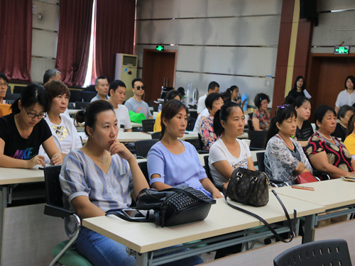 通州区北苑街道开展德文化大讲堂活动