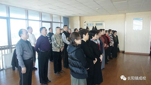 房山区长阳镇市民文明学校开办舞蹈培训班