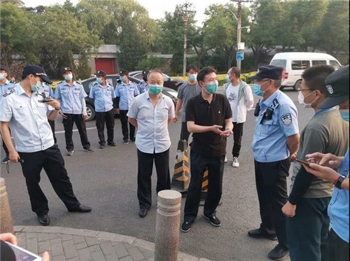 海淀区青龙桥街道:疫情防控,消防安全两手抓,两手硬