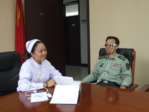 海淀2011年度十大“明星志愿者”之胡梅，愿心绽放幸福