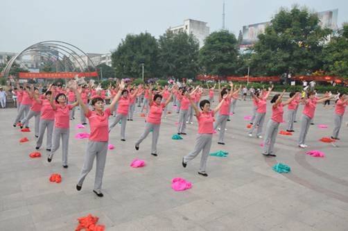 [安徽]阜南举办第四个全民健身日群众体育活