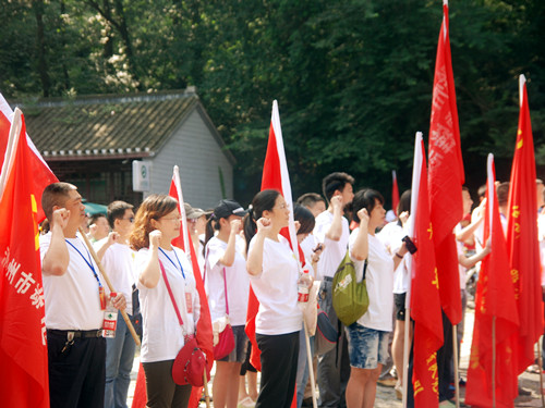 [滁州]滁州设计志愿者标志彰显地方文化特色 表
