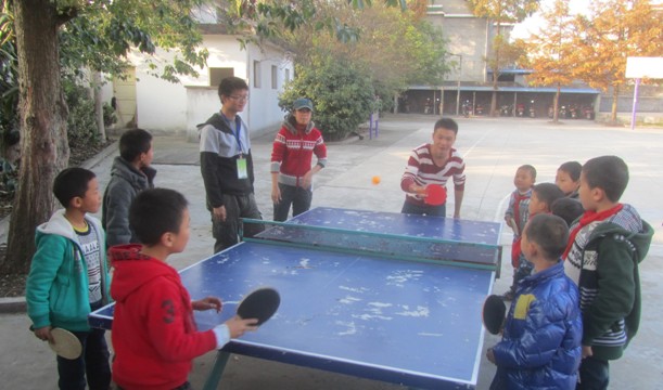 [安徽]黄山学院青年志愿者协会开展支教小学活
