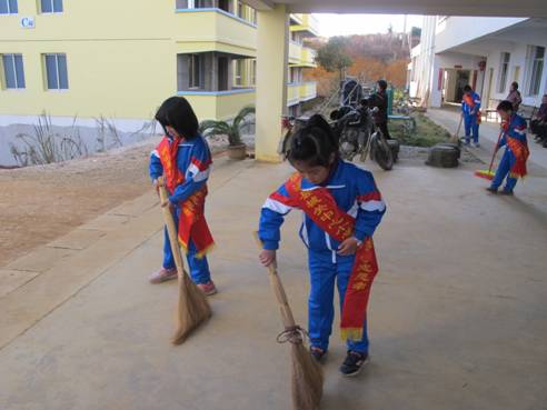 [福建]情暖冬日 三明市小学生志愿者开展爱老助