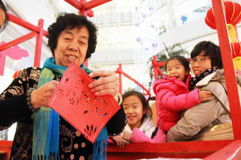 [山东]美丽非遗迎新年 威海举行非物质文化遗产