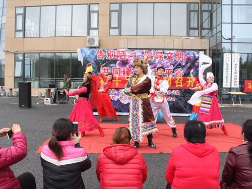 平谷区马坊镇举办告别陋习 唱响文明新风活动(图)